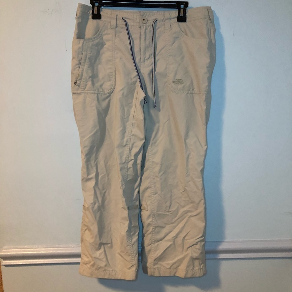 The North Face Cream Colored Hiking Pants Size 10